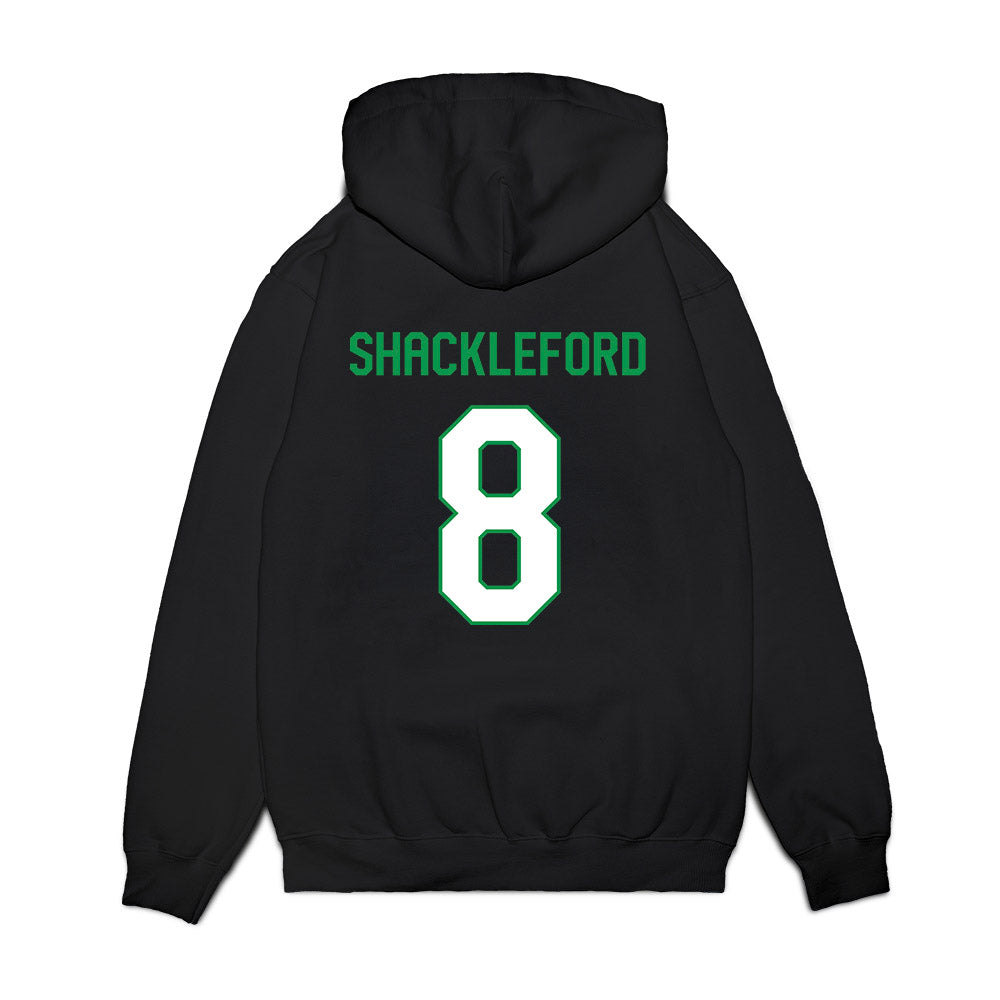 North Texas - NCAA Men's Basketball : Josiah Shackleford - Vintage Premium Hooded Sweatshirt-1