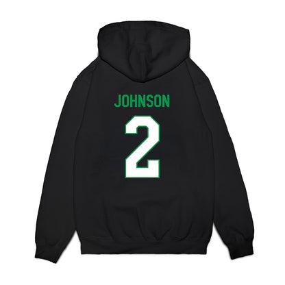 North Texas - NCAA Women's Basketball : Arianna Johnson - Vintage Premium Hooded Sweatshirt-1