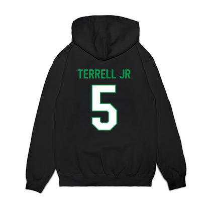North Texas - NCAA Men's Basketball : david terrell jr - Vintage Premium Hooded Sweatshirt-1