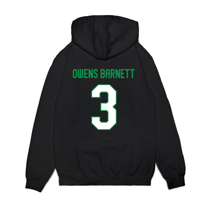 North Texas - NCAA Women's Basketball : Jazzy Owens Barnett - Vintage Premium Hooded Sweatshirt-1