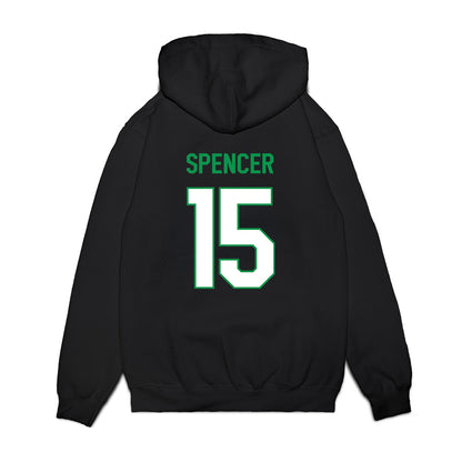 North Texas - NCAA Women's Basketball : Cherie Spencer - Vintage Premium Hooded Sweatshirt-1