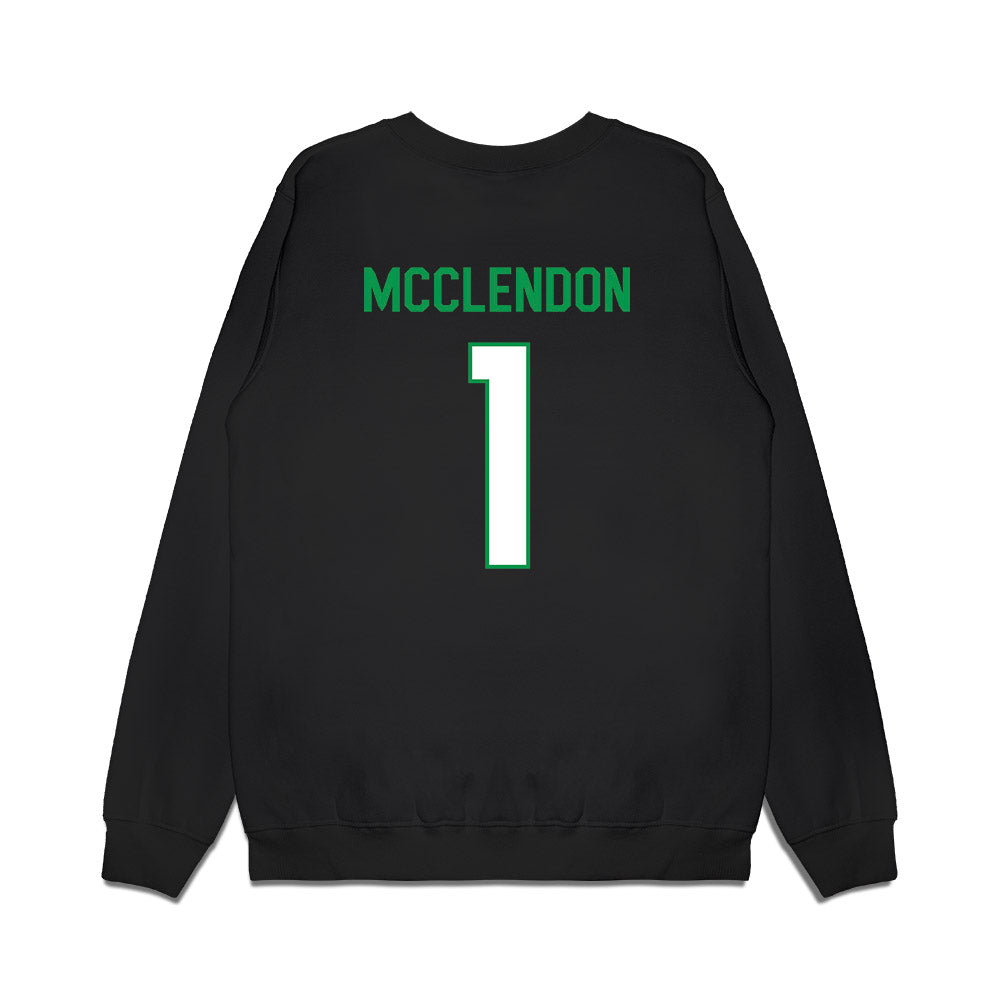 North Texas - NCAA Men's Basketball : William Mcclendon - Vintage Premium Crewneck Sweatshirt-1