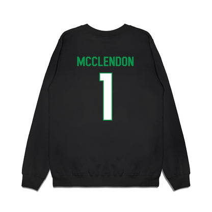 North Texas - NCAA Men's Basketball : William Mcclendon - Vintage Premium Crewneck Sweatshirt-1