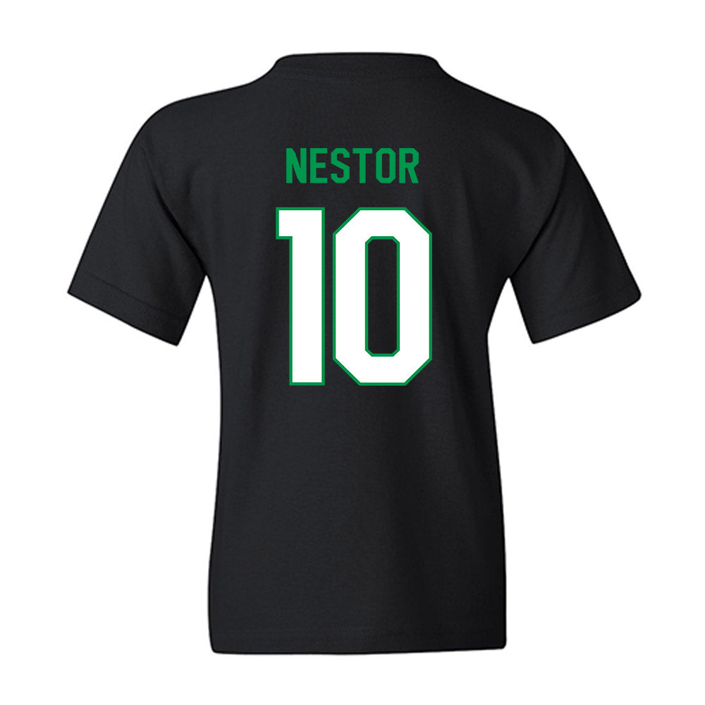 North Texas - NCAA Women's Basketball : Megan Nestor - Vintage Youth T-Shirt-1