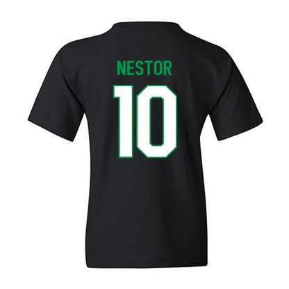 North Texas - NCAA Women's Basketball : Megan Nestor - Vintage Youth T-Shirt-1