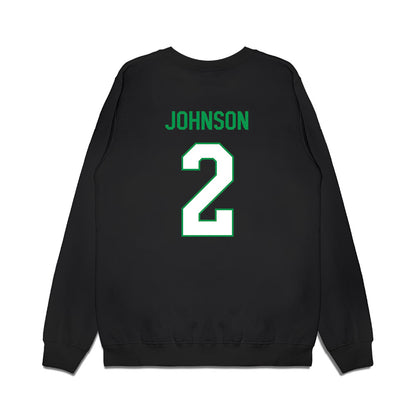 North Texas - NCAA Women's Basketball : Arianna Johnson - Vintage Premium Crewneck Sweatshirt-1
