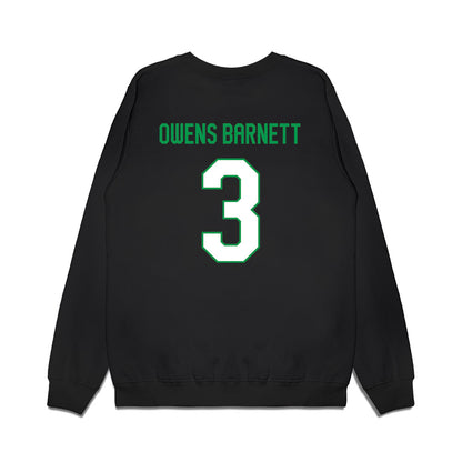North Texas - NCAA Women's Basketball : Jazzy Owens Barnett - Vintage Premium Crewneck Sweatshirt-1
