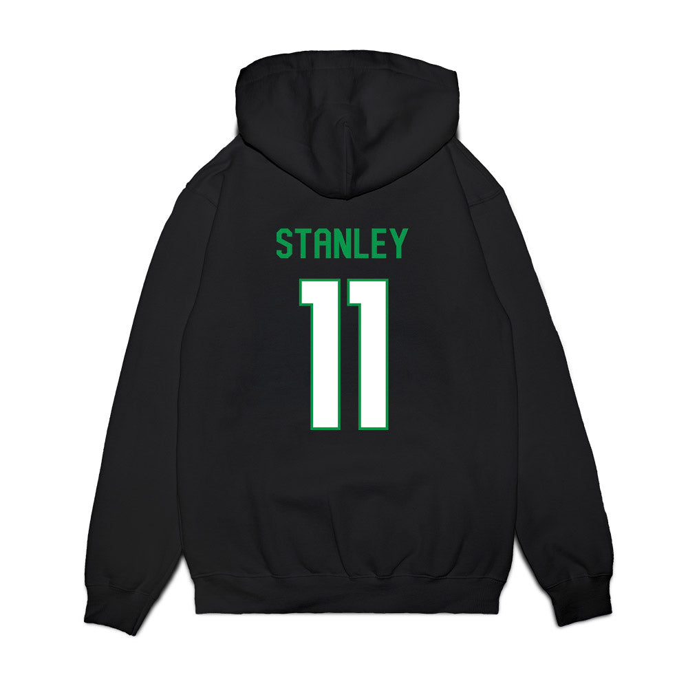 North Texas - NCAA Women's Basketball : Laynee Stanley - Vintage Premium Hooded Sweatshirt-1