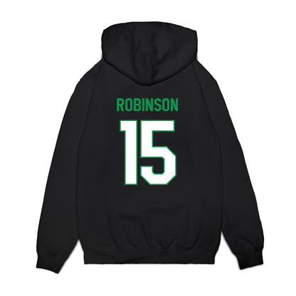 North Texas - NCAA Men's Basketball : Reece Robinson - Vintage Premium Hooded Sweatshirt-1