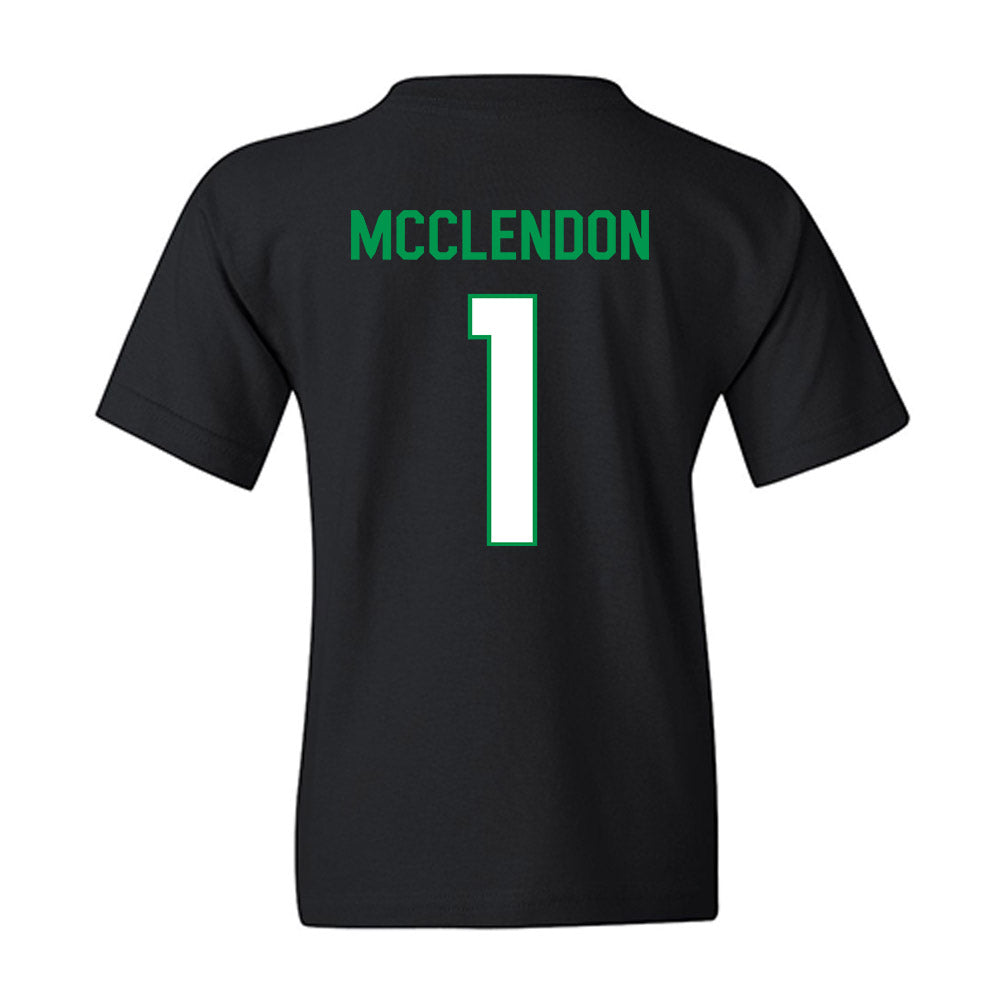 North Texas - NCAA Men's Basketball : William Mcclendon - Vintage Youth T-Shirt-1