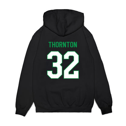 North Texas - NCAA Women's Basketball : Shelby Thornton - Vintage Premium Hooded Sweatshirt-1