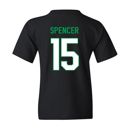 North Texas - NCAA Women's Basketball : Cherie Spencer - Vintage Youth T-Shirt-1