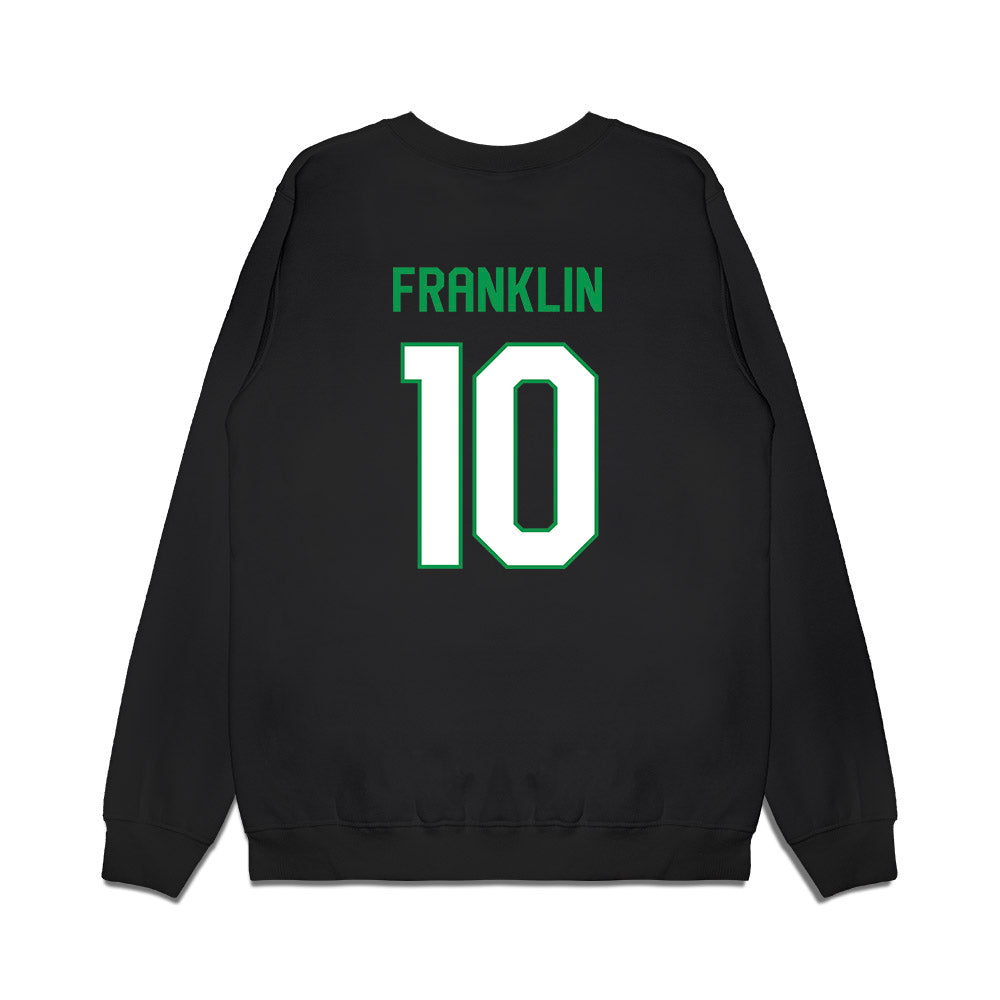 North Texas - NCAA Men's Basketball : Cole Franklin - Vintage Premium Crewneck Sweatshirt-1