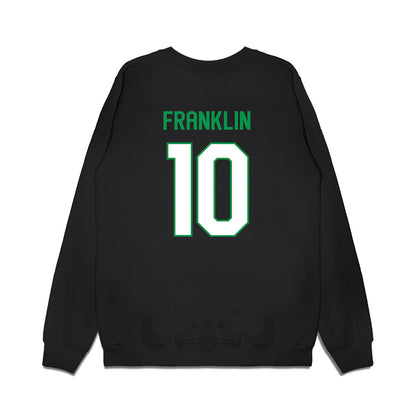 North Texas - NCAA Men's Basketball : Cole Franklin - Vintage Premium Crewneck Sweatshirt-1
