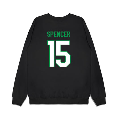 North Texas - NCAA Women's Basketball : Cherie Spencer - Vintage Premium Crewneck Sweatshirt-1