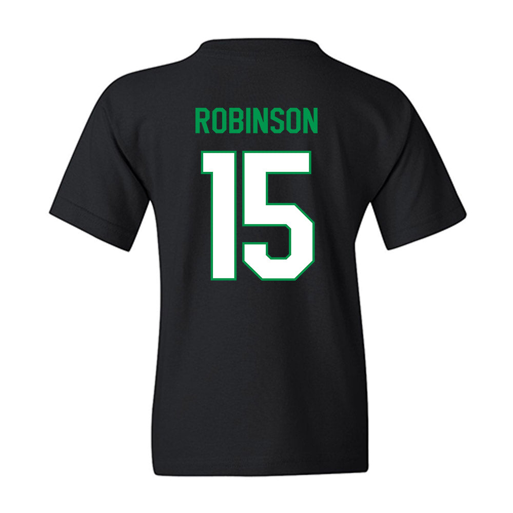 North Texas - NCAA Men's Basketball : Reece Robinson - Vintage Youth T-Shirt-1