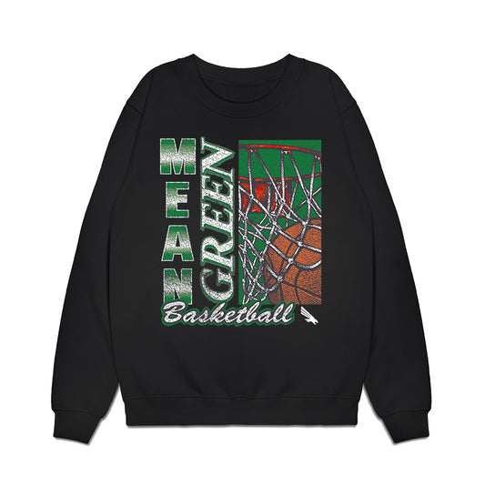 North Texas - NCAA Women's Basketball : Kalysta Martin - Vintage Premium Crewneck Sweatshirt-0