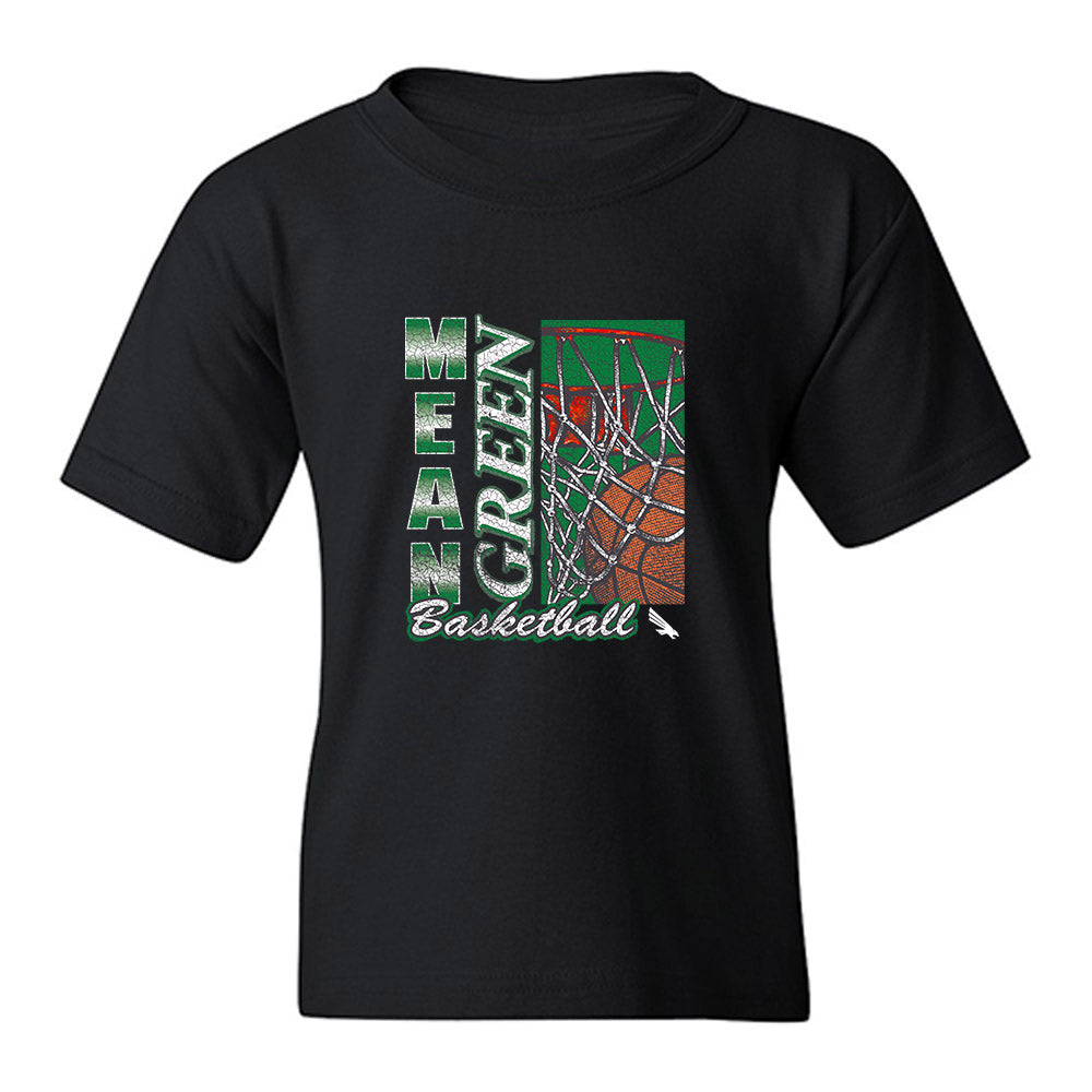 North Texas - NCAA Women's Basketball : Shelby Thornton - Vintage Youth T-Shirt-0