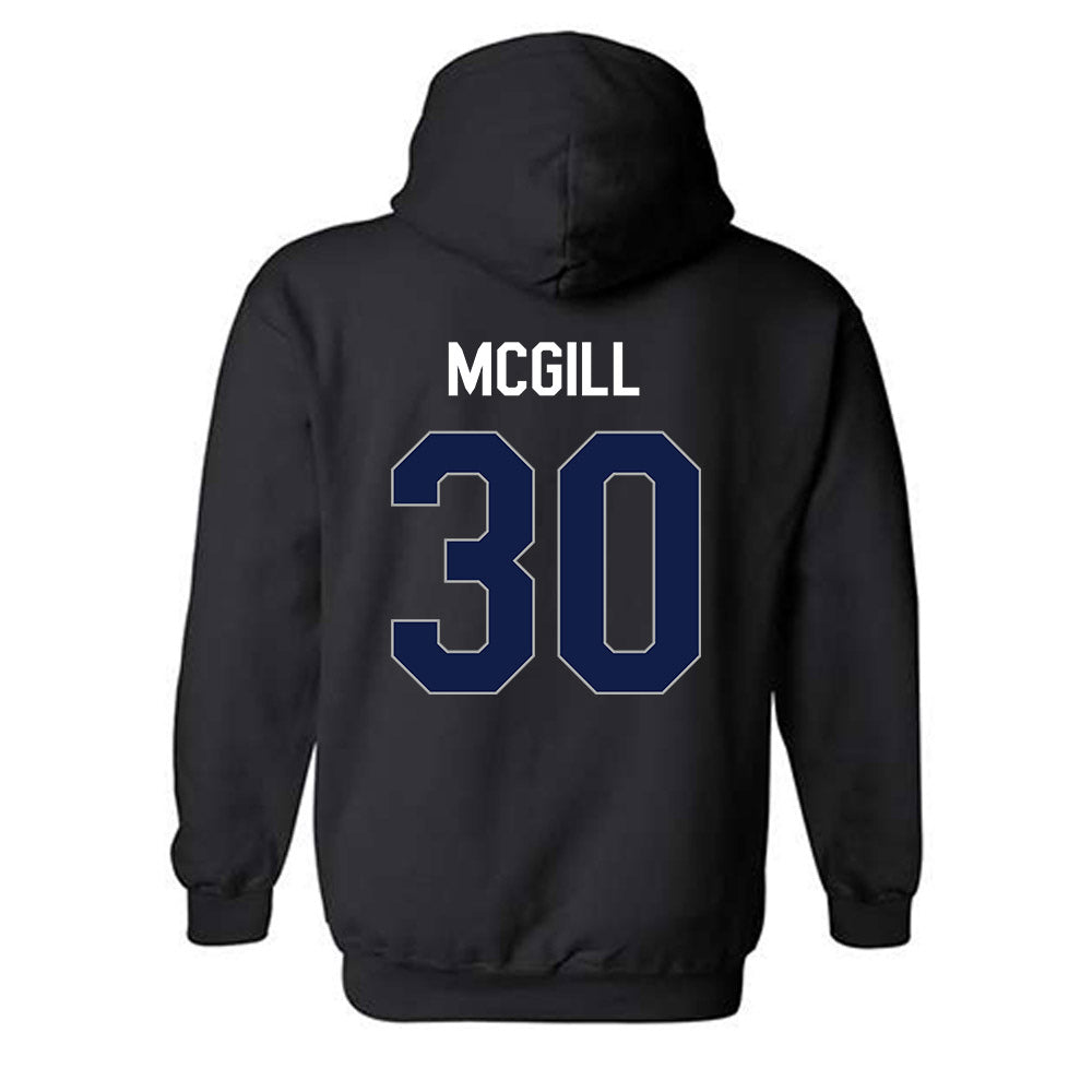 UNF - NCAA Women's Basketball : Dezuray McGill - Vintage Shersey Hooded Sweatshirt-1