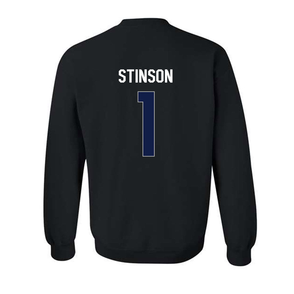 UNF - NCAA Women's Basketball : Jamisyn Stinson - Vintage Shersey Crewneck Sweatshirt-1