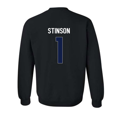 UNF - NCAA Women's Basketball : Jamisyn Stinson - Vintage Shersey Crewneck Sweatshirt-1