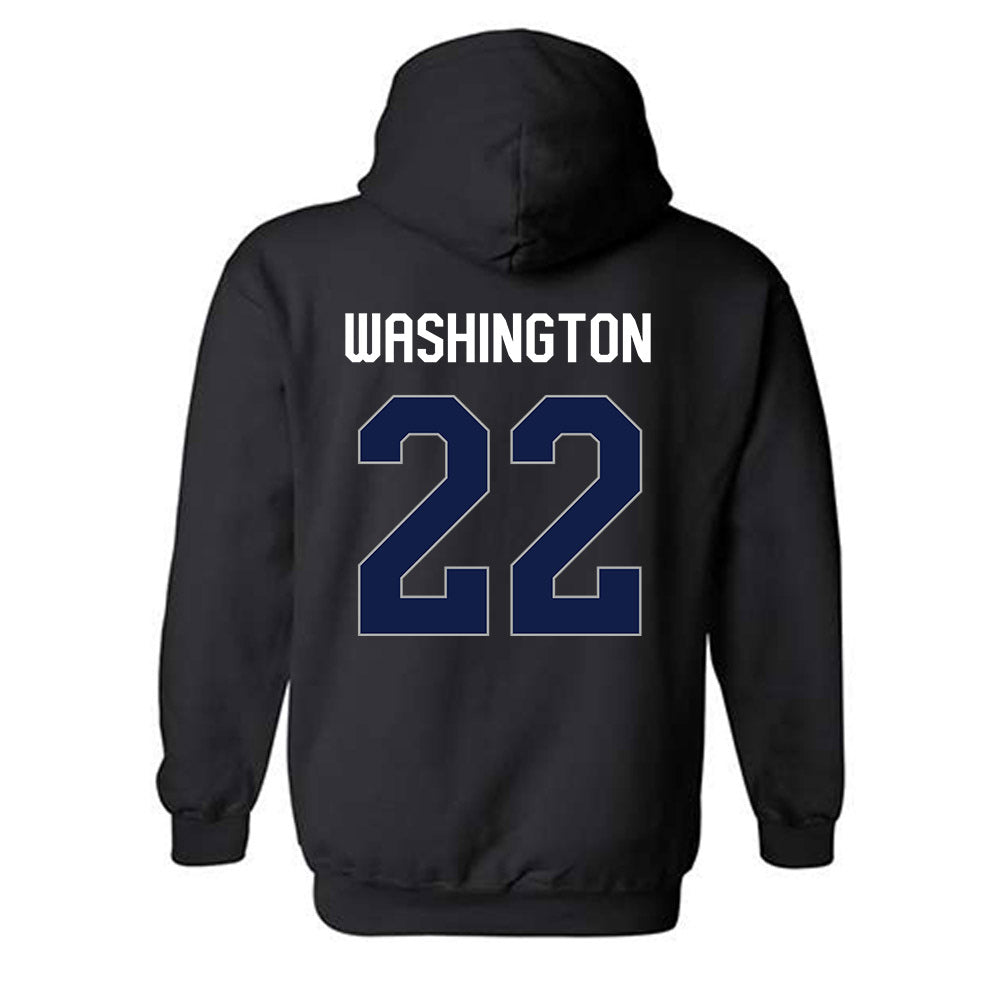 UNF - NCAA Women's Basketball : Alexa Washington - Vintage Shersey Hooded Sweatshirt-1