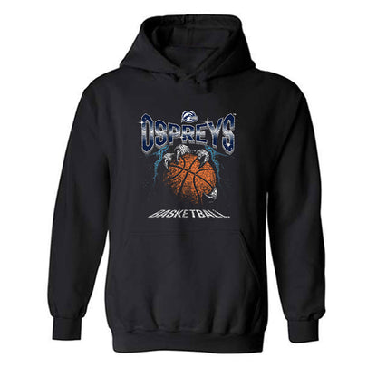 UNF - NCAA Men's Basketball : Christopher Perry - Vintage Shersey Hooded Sweatshirt-0
