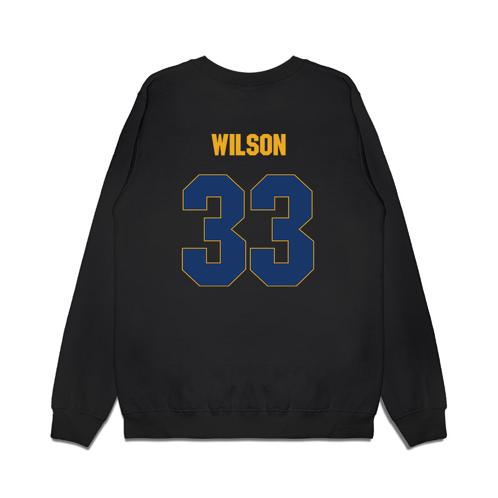 Canisius - NCAA Men's Basketball : Michael Wilson - Vintage Premium Crewneck Sweatshirt-1