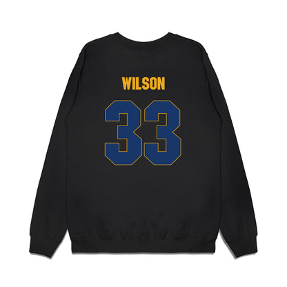 Canisius - NCAA Men's Basketball : Michael Wilson - Vintage Premium Crewneck Sweatshirt-1