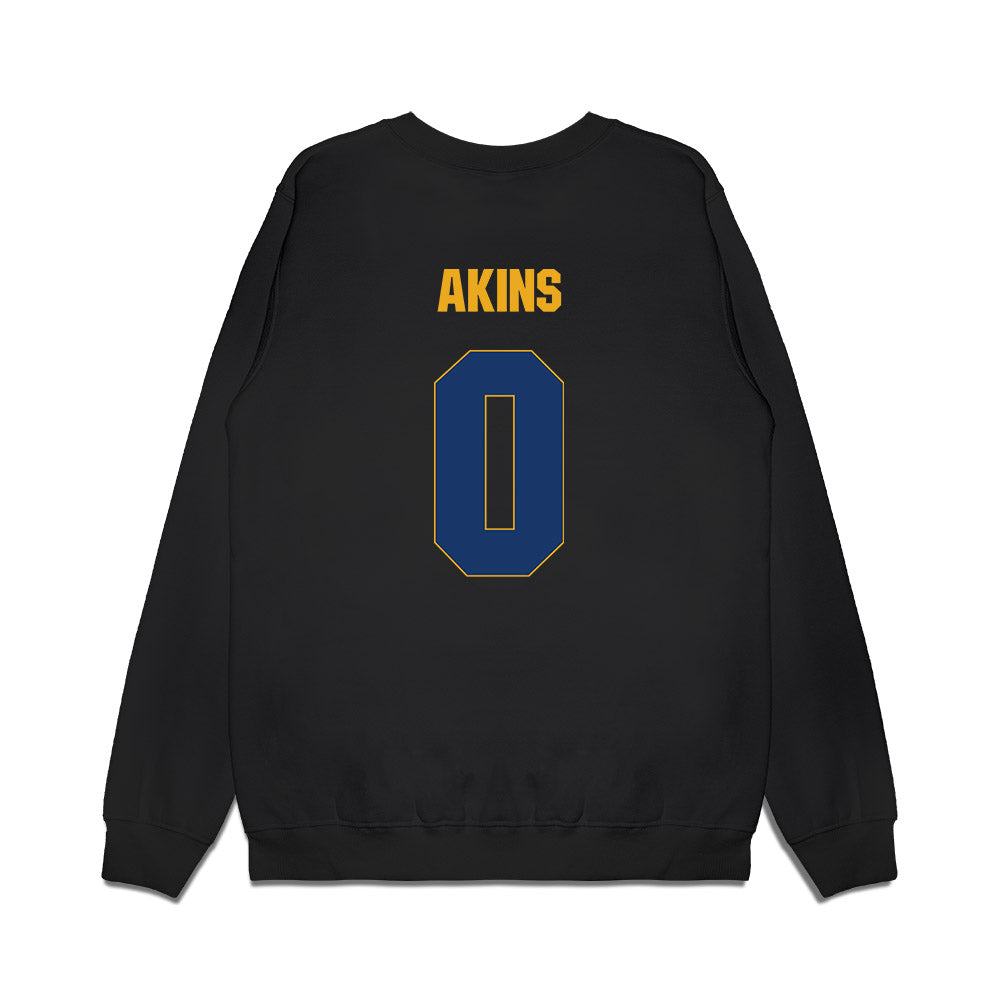 Canisius - NCAA Women's Basketball : Jania Akins - Vintage Premium Crewneck Sweatshirt-1
