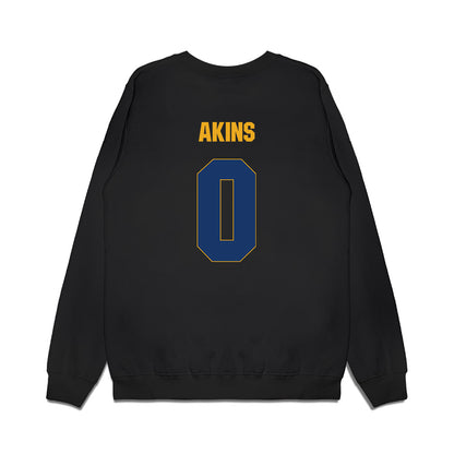 Canisius - NCAA Women's Basketball : Jania Akins - Vintage Premium Crewneck Sweatshirt-1