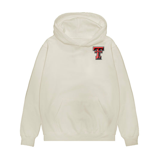Texas Tech - NCAA Women's Track & Field : Fanny Arendt - Collage Premium Hooded Sweatshirt-0