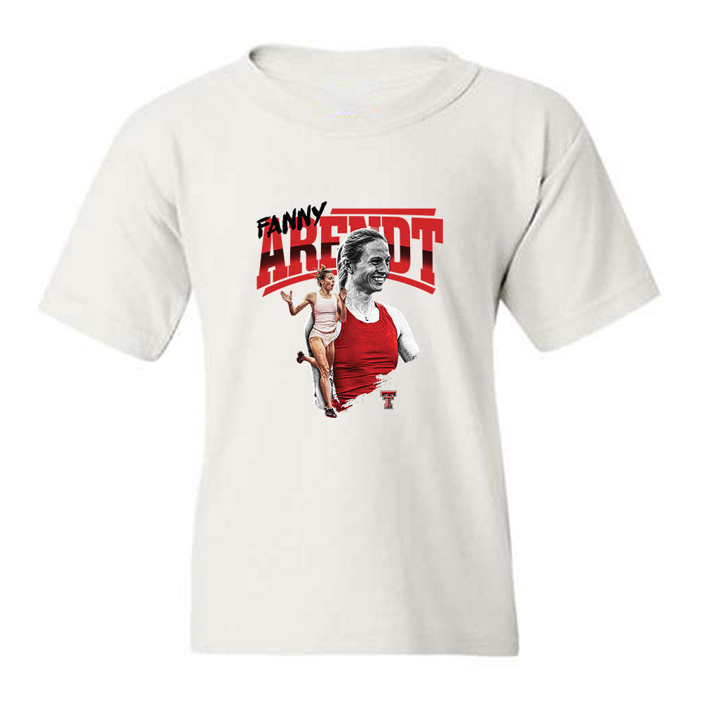 Texas Tech - NCAA Women's Track & Field : Fanny Arendt - Collage Youth T-Shirt-0