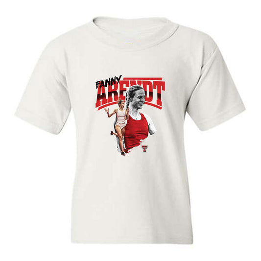 Texas Tech - NCAA Women's Track & Field : Fanny Arendt - Collage Youth T-Shirt-0
