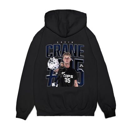 Akron - NCAA Men's Soccer : Gavin Crane - Collage Premium Hooded Sweatshirt-1