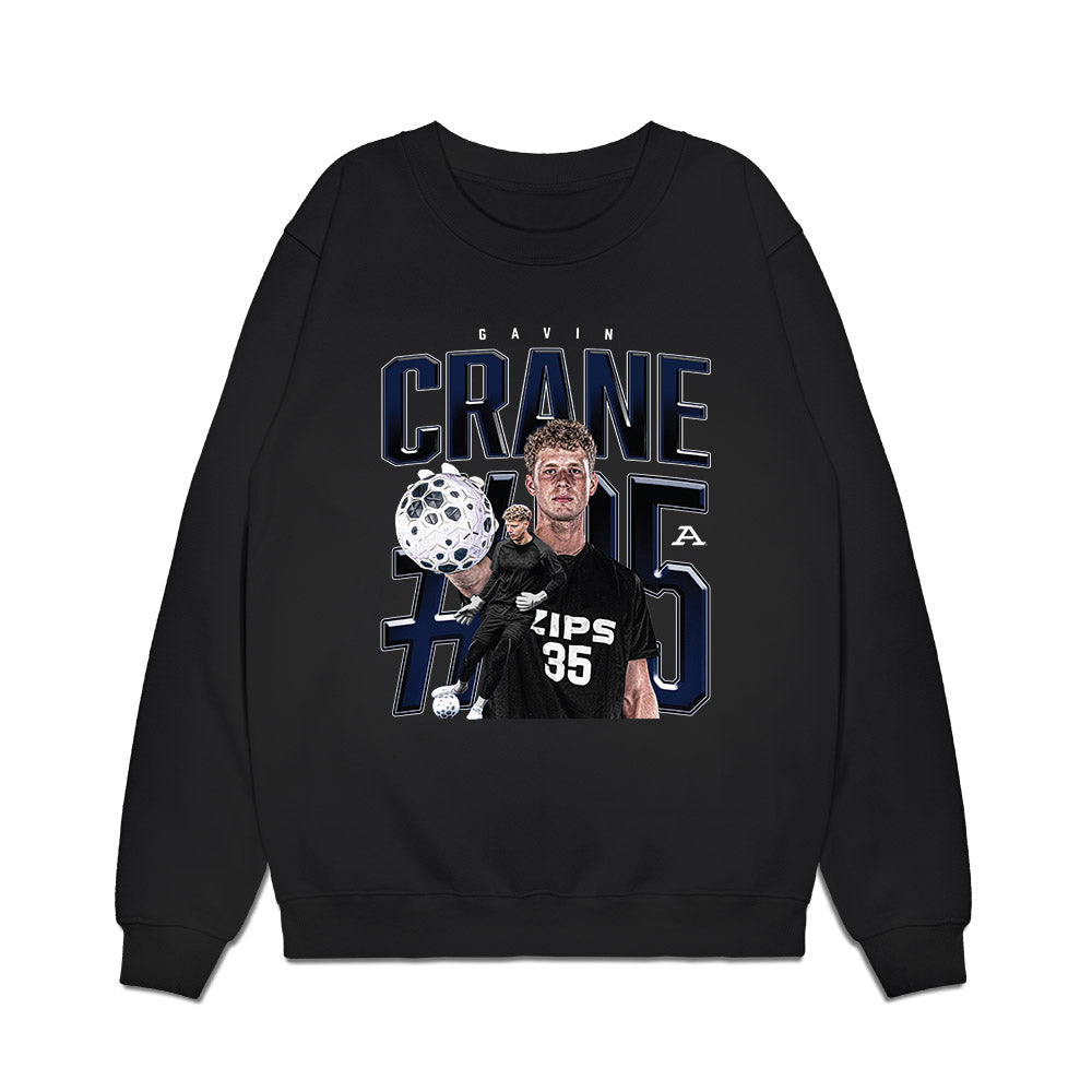 Akron - NCAA Men's Soccer : Gavin Crane - Collage Premium Crewneck Sweatshirt-0