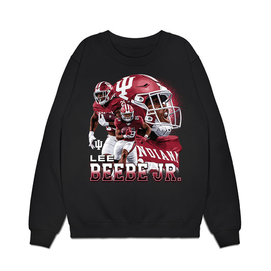 Indiana - NCAA Football : Lee Beebe Jr - Collage Premium Crewneck Sweatshirt-0