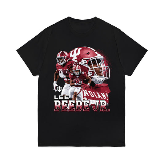 Indiana - NCAA Football : Lee Beebe Jr - Collage Comfort Colors T-Shirt-0