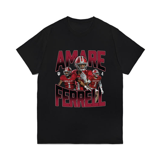 Indiana - NCAA Football : Amare Ferrell - Collage Comfort Colors T-Shirt-0