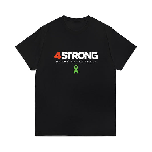 Miami - NCAA Men's Basketball : Marcus Allen - 4 Strong Comfort Colors T-Shirt-0
