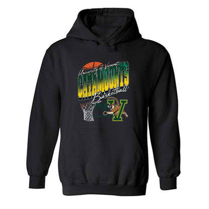 UVM - NCAA Men's Basketball : Gus Yalden - Vintage Sherseys Hooded Sweatshirt-0