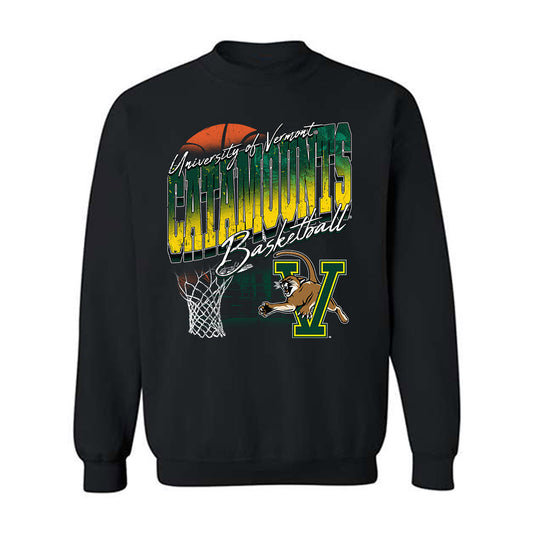 UVM - NCAA Women's Basketball : Arantxa Portalez - Vintage Sherseys Crewneck Sweatshirt-0