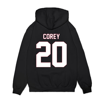 South Alabama - NCAA Men's Basketball : Myles Corey - Vintage Shersey Premium Hooded Sweatshirt-1