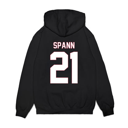 South Alabama - NCAA Women's Basketball : Alicia Spann - Vintage Shersey Premium Hooded Sweatshirt-1