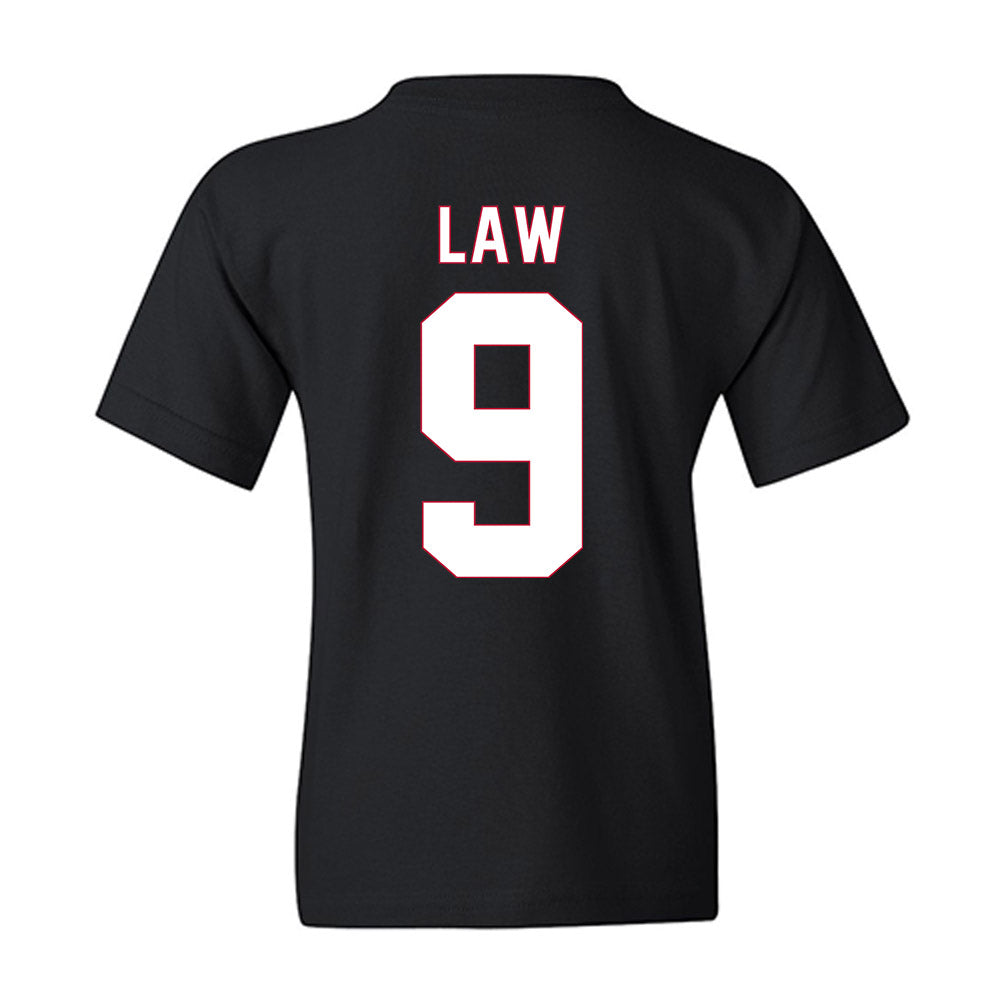 South Alabama - NCAA Men's Basketball : Peyton Law - Vintage Shersey Youth T-Shirt-1