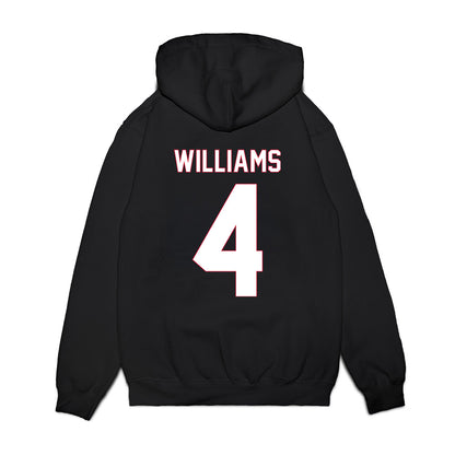 South Alabama - NCAA Men's Basketball : Stephen Williams - Vintage Shersey Premium Hooded Sweatshirt-1