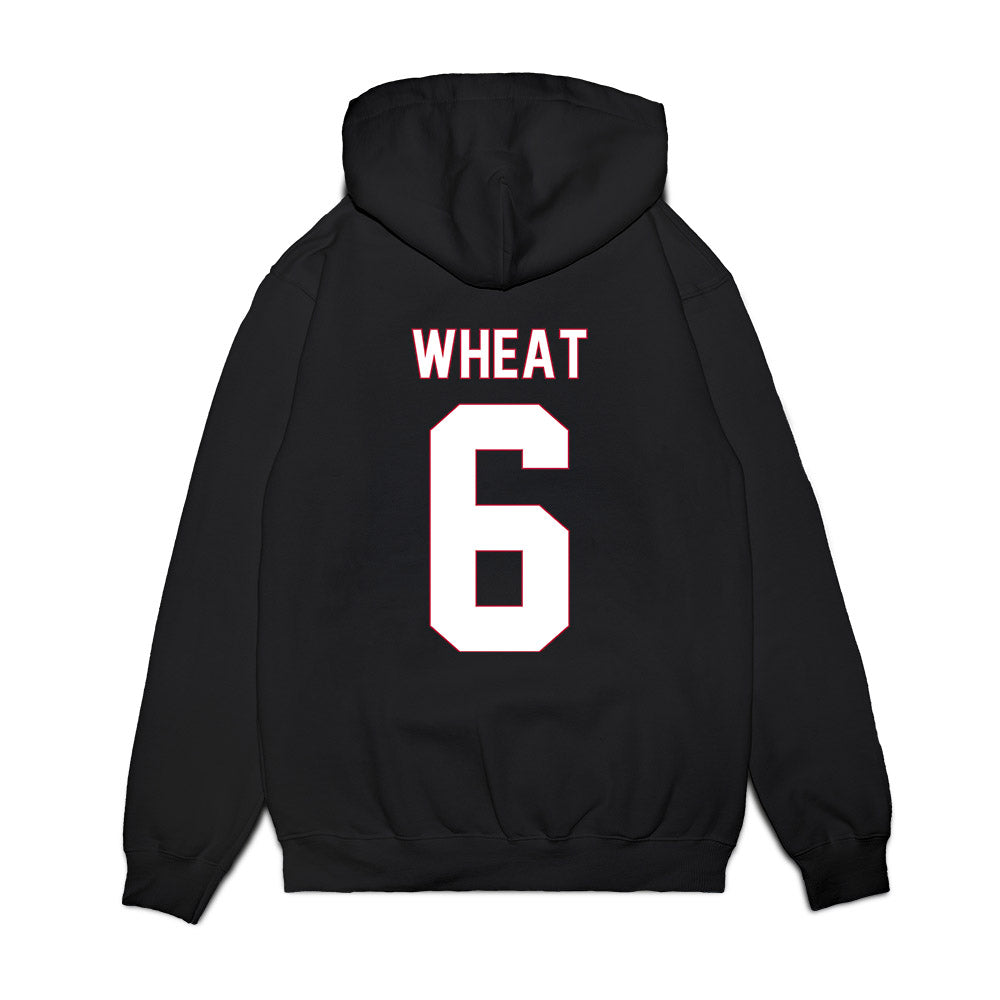 South Alabama - NCAA Men's Basketball : Jj Wheat - Vintage Shersey Premium Hooded Sweatshirt-1
