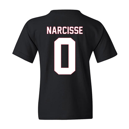 South Alabama - NCAA Women's Basketball : Chrysta Narcisse - Vintage Shersey Youth T-Shirt-1