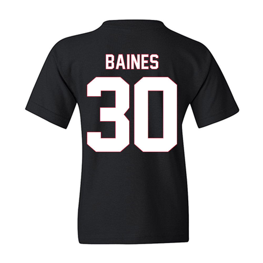 South Alabama - NCAA Women's Basketball : Jeriyah Baines - Vintage Shersey Youth T-Shirt-1