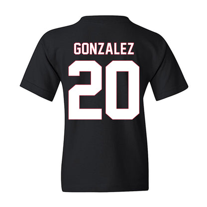 South Alabama - NCAA Women's Basketball : Daniela Gonzalez - Vintage Shersey Youth T-Shirt-1